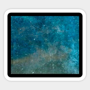 Galaxy Blue Pattern Sticker